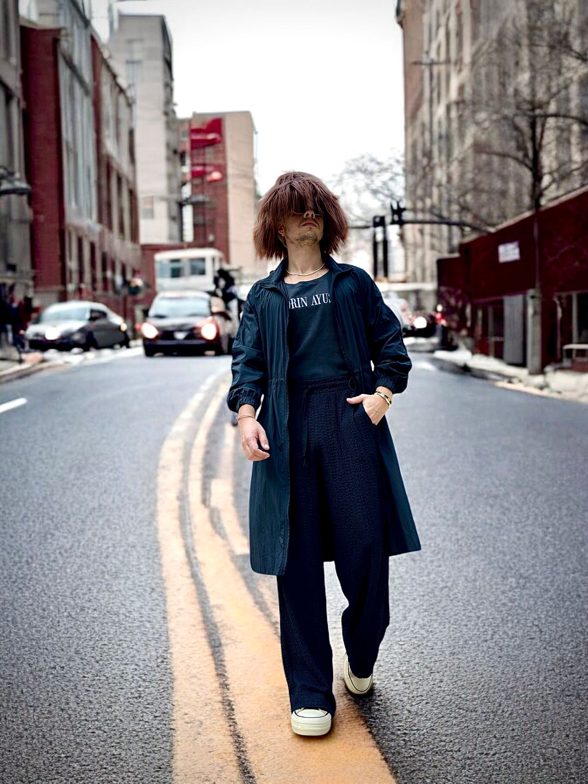 Gabardina impermeable