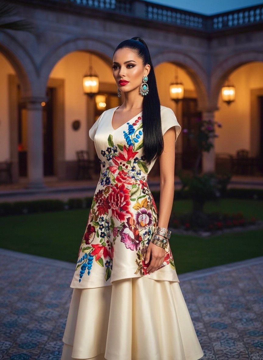 Vestido raíces