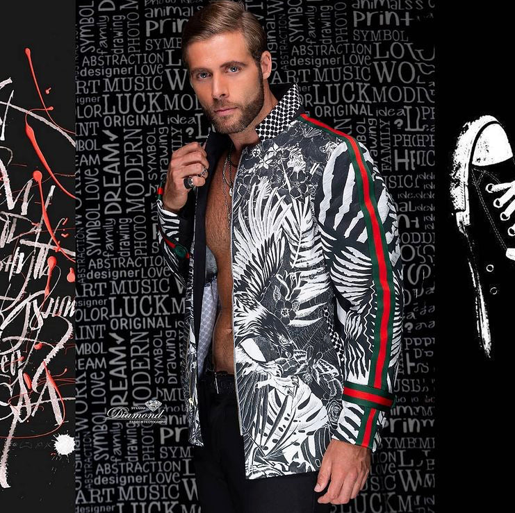 Wild bomber jacket