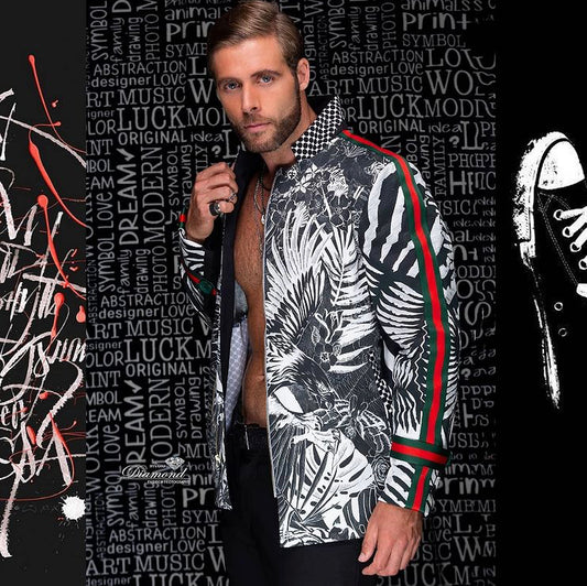 Wild bomber jacket