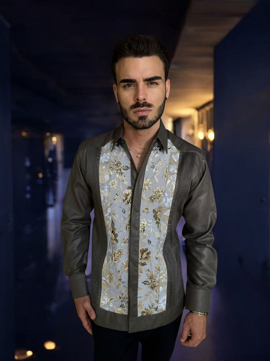 Camisa Jacquard