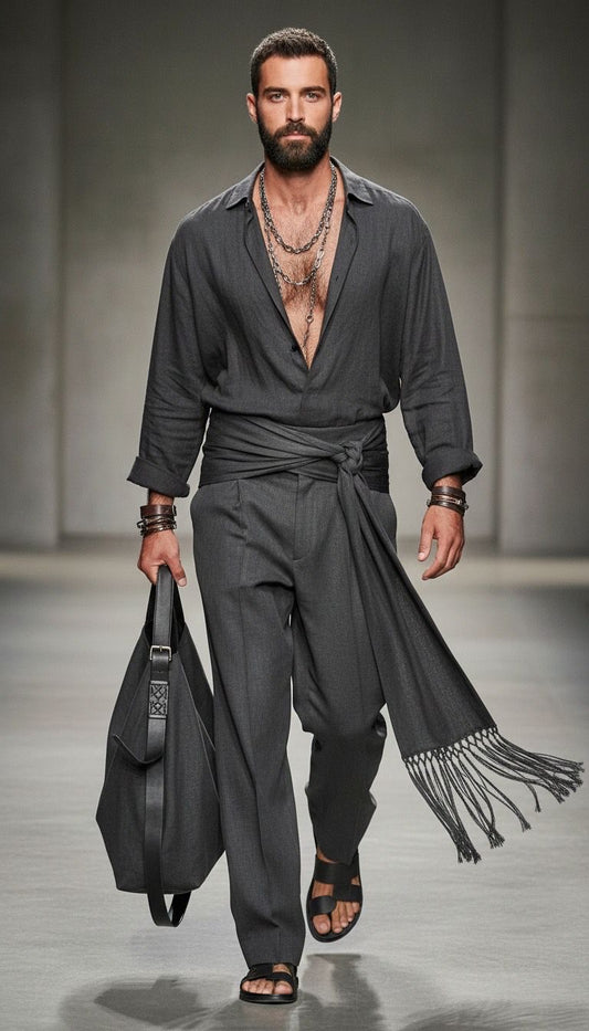 Conjunto gris espacial