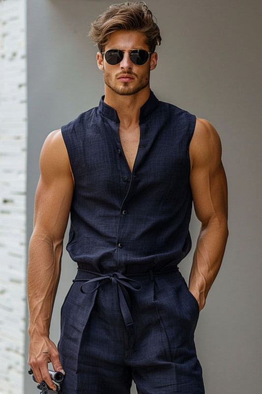 Conjunto azul marino