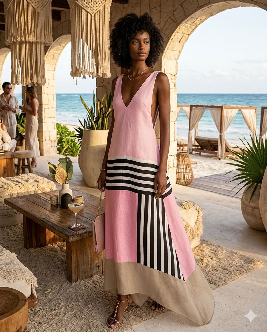 Vestido Sahara Blush